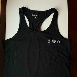 Orangetheory open back tank